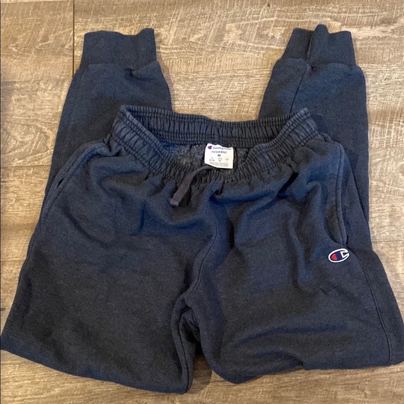 Champion Blue Sweatpants Comfortable Joggers - Picture 1 of 6